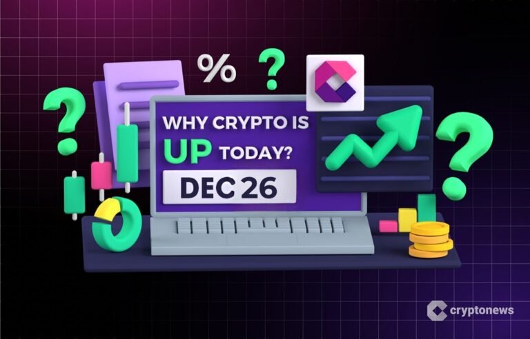 Why Is Crypto Up Today? – December 26, 2025 Why Is Crypto Up Today? – December 26, 2025